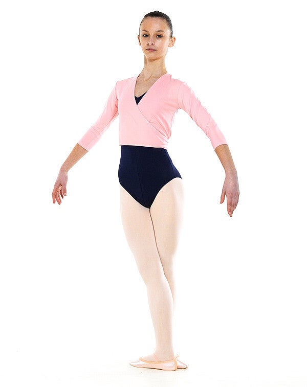 Wrap cardigan ballet cheap