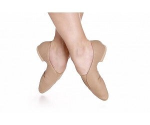 Bloch canvas jazz shoes top